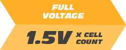 Full Voltage: 1.5V