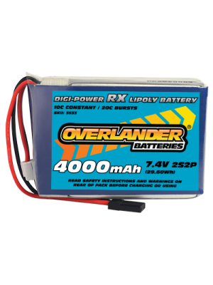 LiPo 2000 2S 7.4v Battery Pack