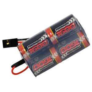 Nimh Battery Pack 2/3 AF 1600mah 4.8v RX Config 9 Premium Sport