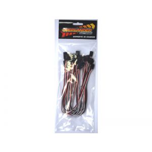 Futaba Type Extension Wire - 300mm (12pc)