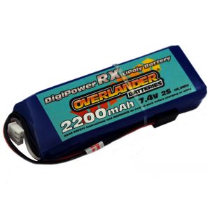 2200mAh 7.4V 2S Digi-Power LiPo Battery (Receiver)