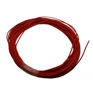 Soft Red Silicone Wire - 4mm/12AWG (1m)