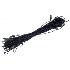 Soft Black Silicone Wire - 0.6mm/22AWG (25m)
