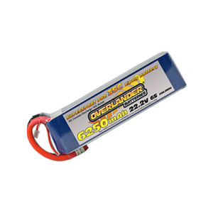 6250mAh 22.2V 6S 35C Supersport Pro LiPo Battery