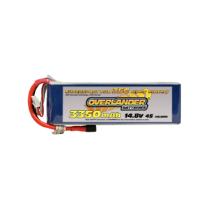 3350mAh 4S 14.8v 30C LiPo Battery - Overlander Supersport