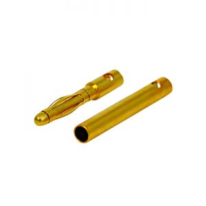 2mm Gold Connectors (10 Pairs)