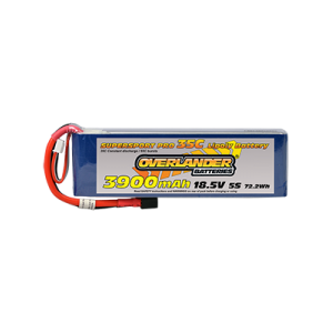 3900mAh 5S 18.5v 35C LiPo Battery - Overlander Supersport Pro