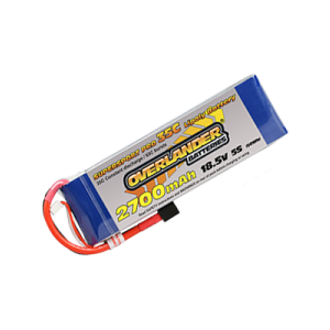 2700mAh 5S 18.5v 35C LiPo Battery - Overlander Supersport Pro