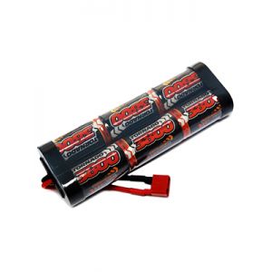 Rechargeable 3800mAh 7.2V RC battery for remote control drift cars, buggies and trucks. Available with Deans connectors. 