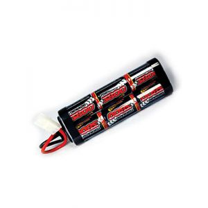 Rechargeable 3800mAh 7.2V RC battery for remote control drift cars, buggies and trucks. Available with Tamiya or Traxxas connectors. 