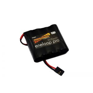 Eneloop Pro 2500mAh AA 4.8v Flat Receiver Battery Pack
