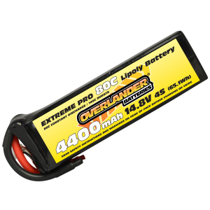 4400mAh 4S 14.8v 80C LiPo Battery - Overlander Extreme Pro