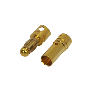 3.5mm Gold Connectors (10 Pairs)