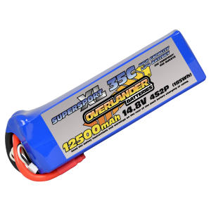 12500mAh 4S2P 14.8v 35C LiPo Battery
