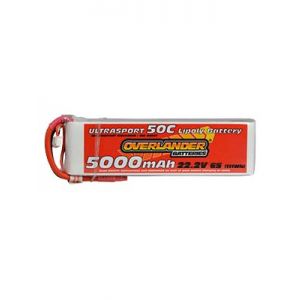 5000mAh 6S 22.2v 50C LiPo Battery - Overlander Ultrasport