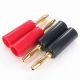 4mm Banana Plugs Male & Female - 5 pieces