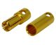 5.5mm Gold Connectors (10 Pairs)