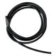 Soft Black Silicone Wire - 1mm/18AWG (1m)