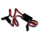 Switch JR type with charge lead 22AWG wire